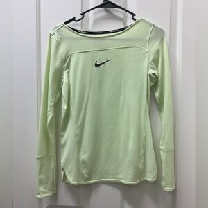 Nike Women's Long Sleeve Tee - Soft Green